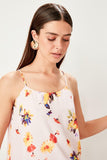 Take Me Away Floral Print Skater Dress