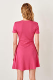 Play the Party Pink Skater Dress